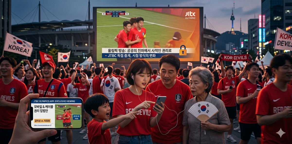 From Public Airwaves to Private Rights What the JTBC Olympic Deal Means for How Korea Watches Sport