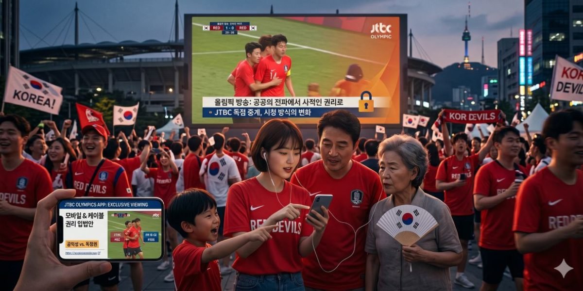 From Public Airwaves to Private Rights What the JTBC Olympic Deal Means for How Korea Watches Sport